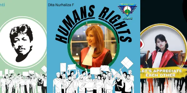 Download Twibbon hari Hak asasi Manusia
