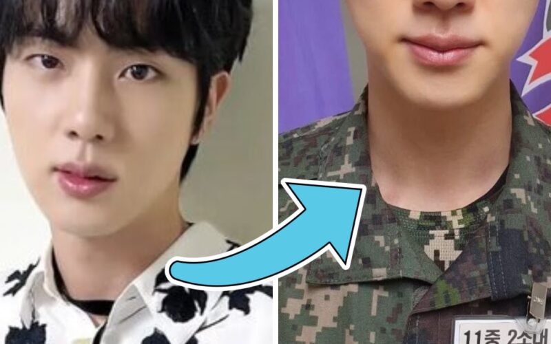 Aplikasi militer Korea menerbitkan tampilan pertama Jin BTS dalam seragam militer