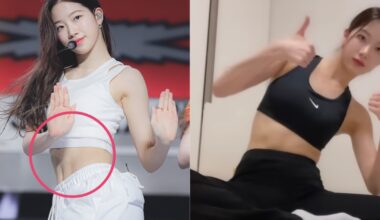 Latihan K-Pop: Inilah Cara Kazuha LE SSERAFIM Mempertahankan Otot Perutnya yang Tegas