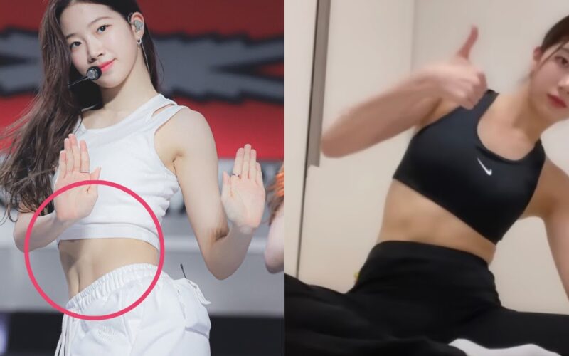 Latihan K-Pop: Inilah Cara Kazuha LE SSERAFIM Mempertahankan Otot Perutnya yang Tegas